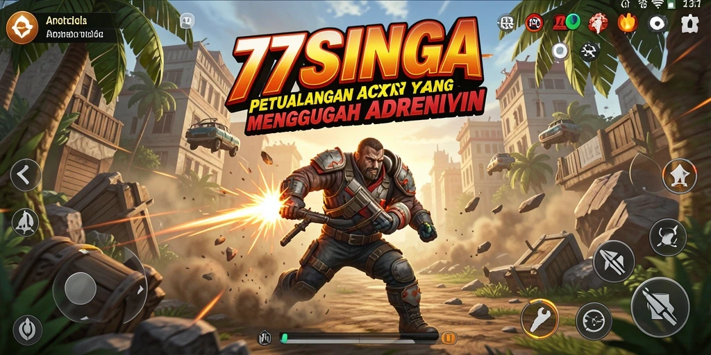Tampilan gameplay seru dari 77SINGA yang memikat.