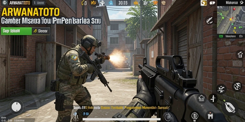 Gameplay ARWANATOTO yang seru dan mendebarkan.
