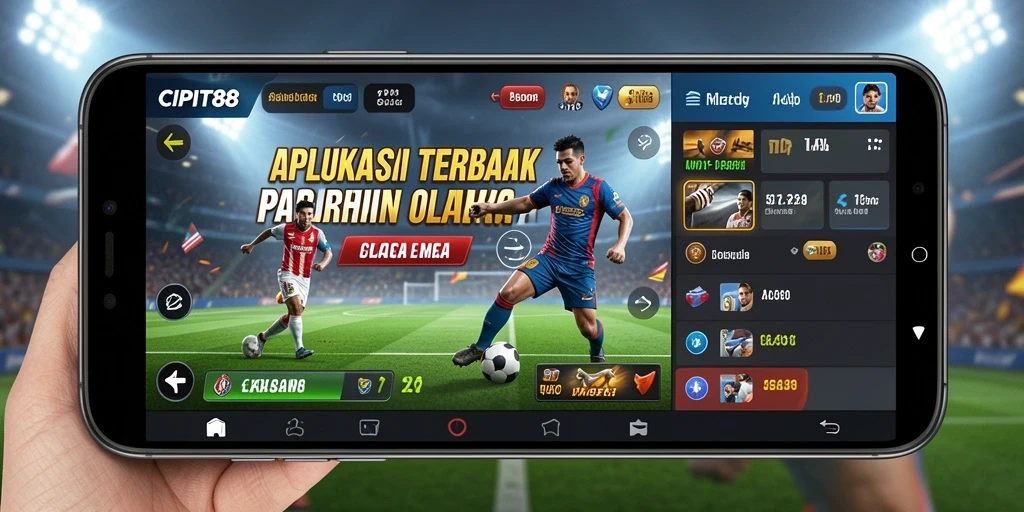 Tampilan utama gameplay Sportsbook di CIPIT88.
