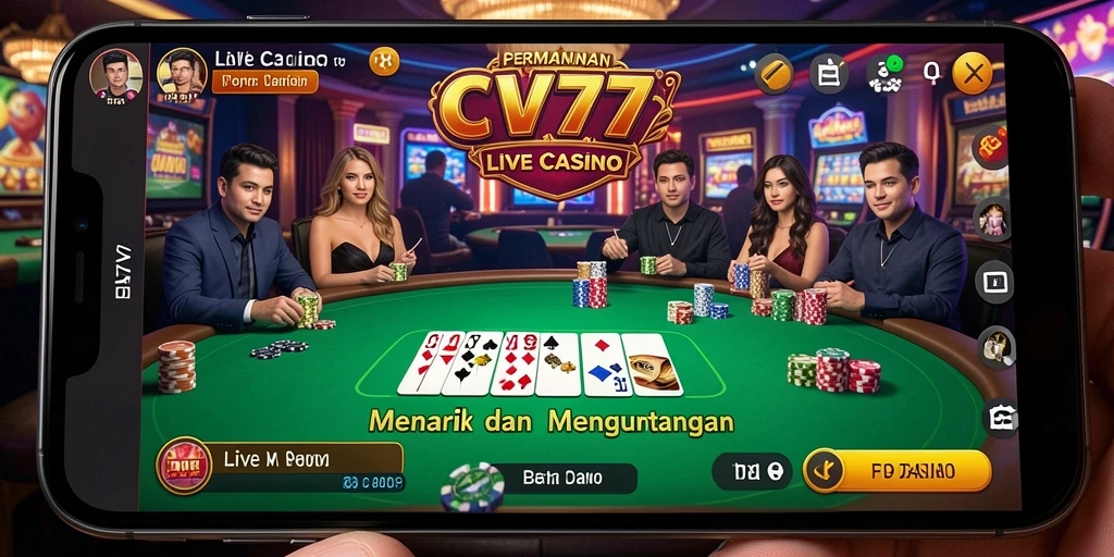 Tampilan menarik dari gameplay CV777 yang seru dan interaktif.