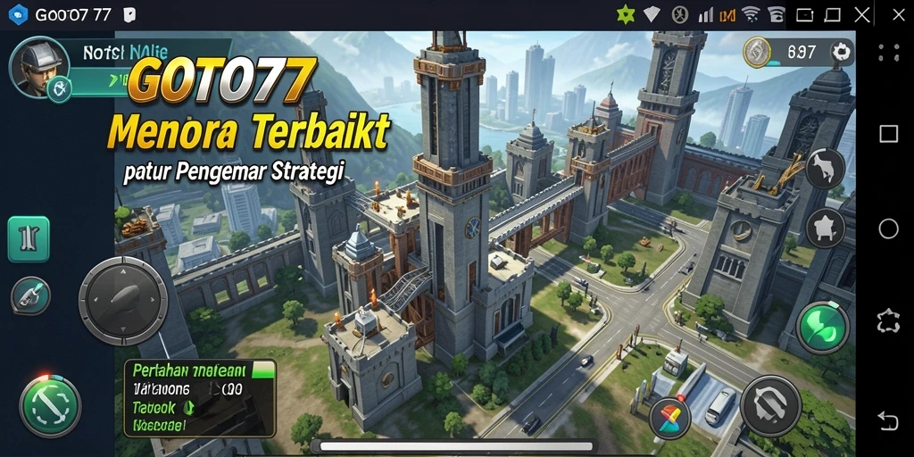 Menampilkan gameplay yang mendebarkan di GOTO77 Tower Defense.
