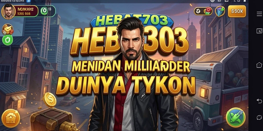 Tangkapan layar gameplay HEBAT303 dengan elemen bisnis Tycoon yang menarik.