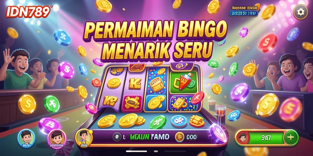 Tampilan gameplay Bingo yang menarik di IDN789.