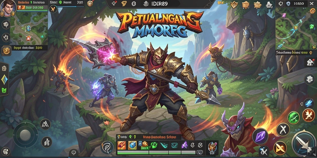 Tampilan gameplay <strong>IDR89</strong> yang mendebarkan dengan pertarungan seru dan visual yang menakjubkan.