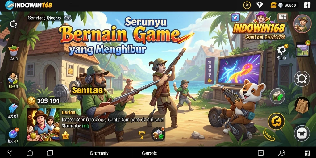 Screenshot gameplay INDOWIN168 yang menampilkan keseruan permainan.