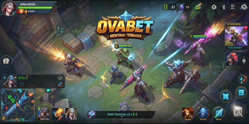 Tampilan gameplay OVABET yang mendebarkan dan penuh strategi.
