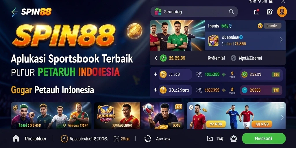 Screenshot SPIN88 menampilkan pengalaman taruhan olahraga yang menyenangkan.