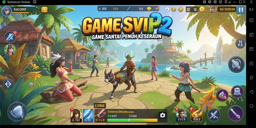 Tampilan gameplay menarik dari <strong>SVIP2</strong> yang penuh warna dan keseruan.