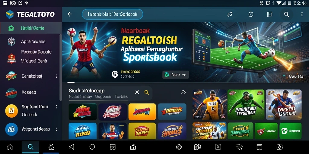 Tampilan gameplay TEGALTOTO yang menarik dan interaktif dalam sportsbook.
