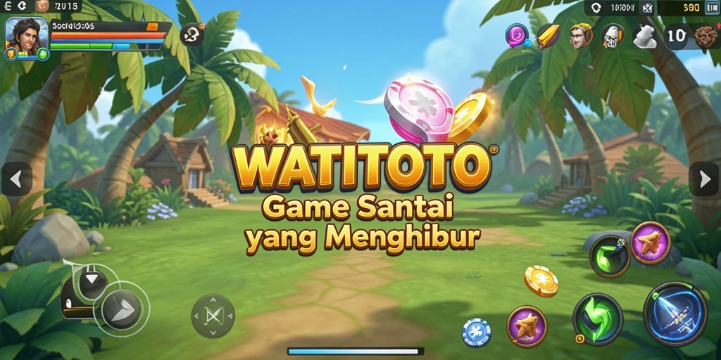 Gameplay menarik yang penuh dengan tantangan dalam WATITOTO.